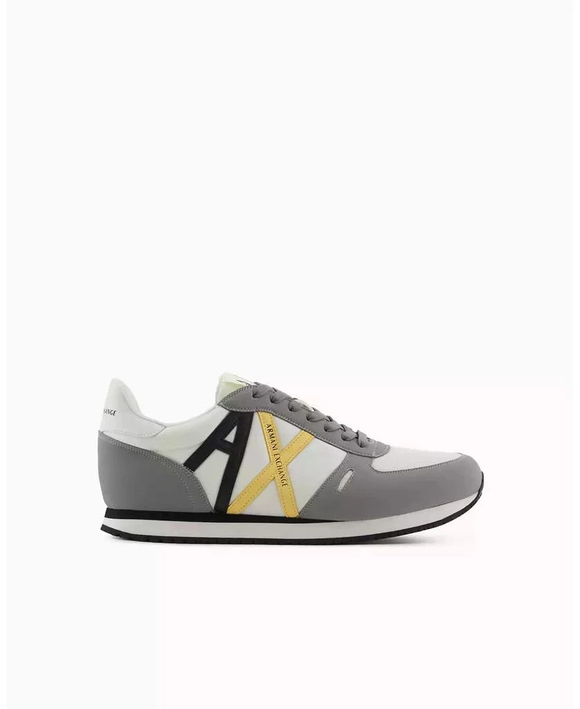 商品Armani Exchange|Men's Lace Up Sneakers,价格¥575,第2张图片详细描述