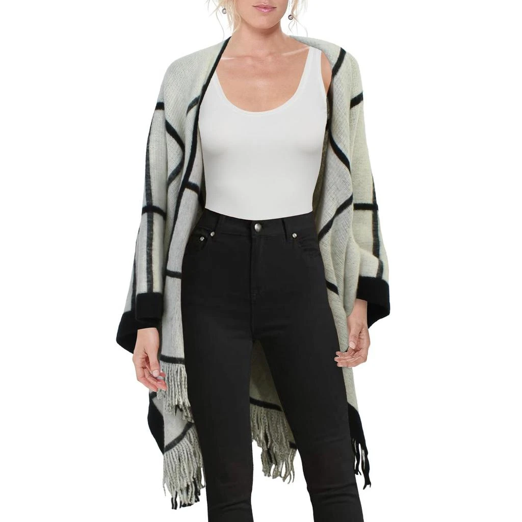 商品Vince Camuto|Vince Camuto Womens Fringe Warm Poncho,价格¥236,第1张图片