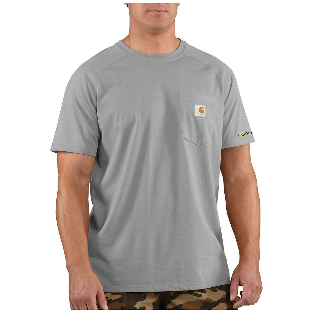 Carhartt Men's Force Cotton Delmont SS T恤商品第2张图片规格展示