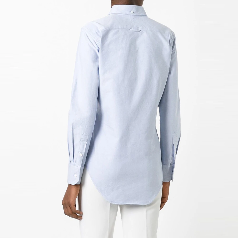 THOM BROWNE 蓝色女士衬衫 FLL005E-00139-480 商品