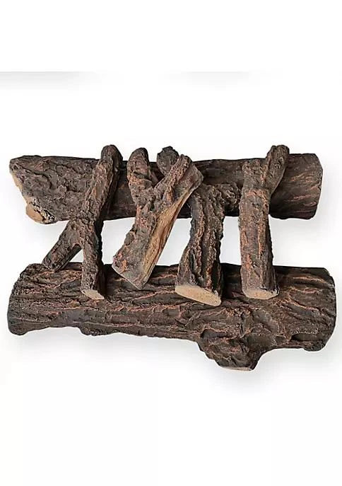 商品Proman Products|Products Modern Durable Alpine Artificial Fire Logs   6 Pieces 22Long X 10Short,价格¥958,第1张图片