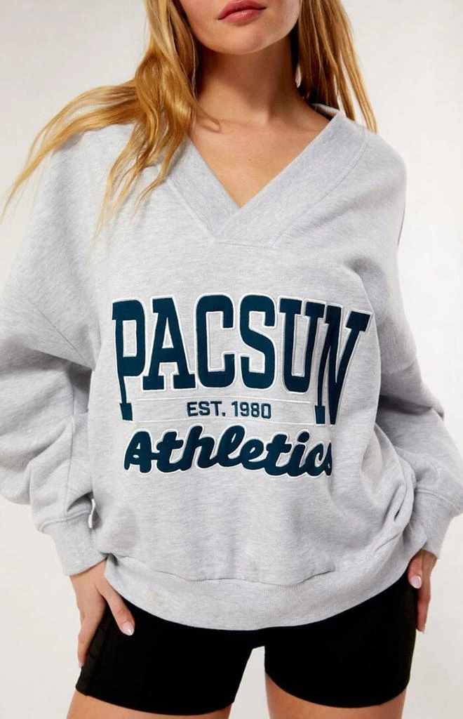 商品PacSun|Pacific Sunwear Athletics V-Neck Sweatshirt,价格¥348,第1张图片