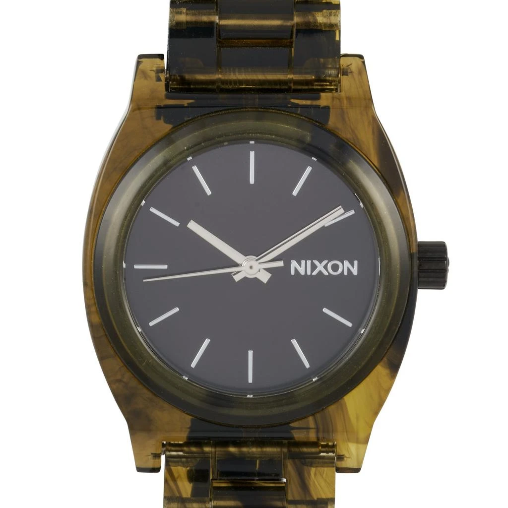 商品[二手商品] Nixon|Nixon Medium Time Teller Acetate Olive 31 mm Watch A1214 333,价格¥770,第1张图片