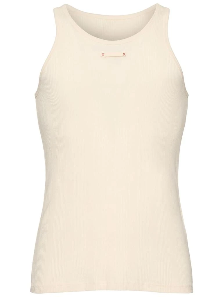 商品MAISON MARGIELA|棉&莱赛尔纤维背心,价格¥1896,第1张图片