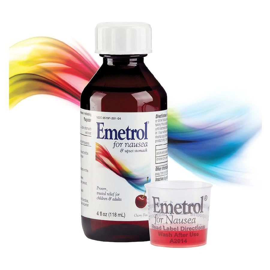 商品Emetrol|Non-Drowsy Nausea and Upset Stomach Relief Liquid Cherry,价格¥104,第3张图片详细描述