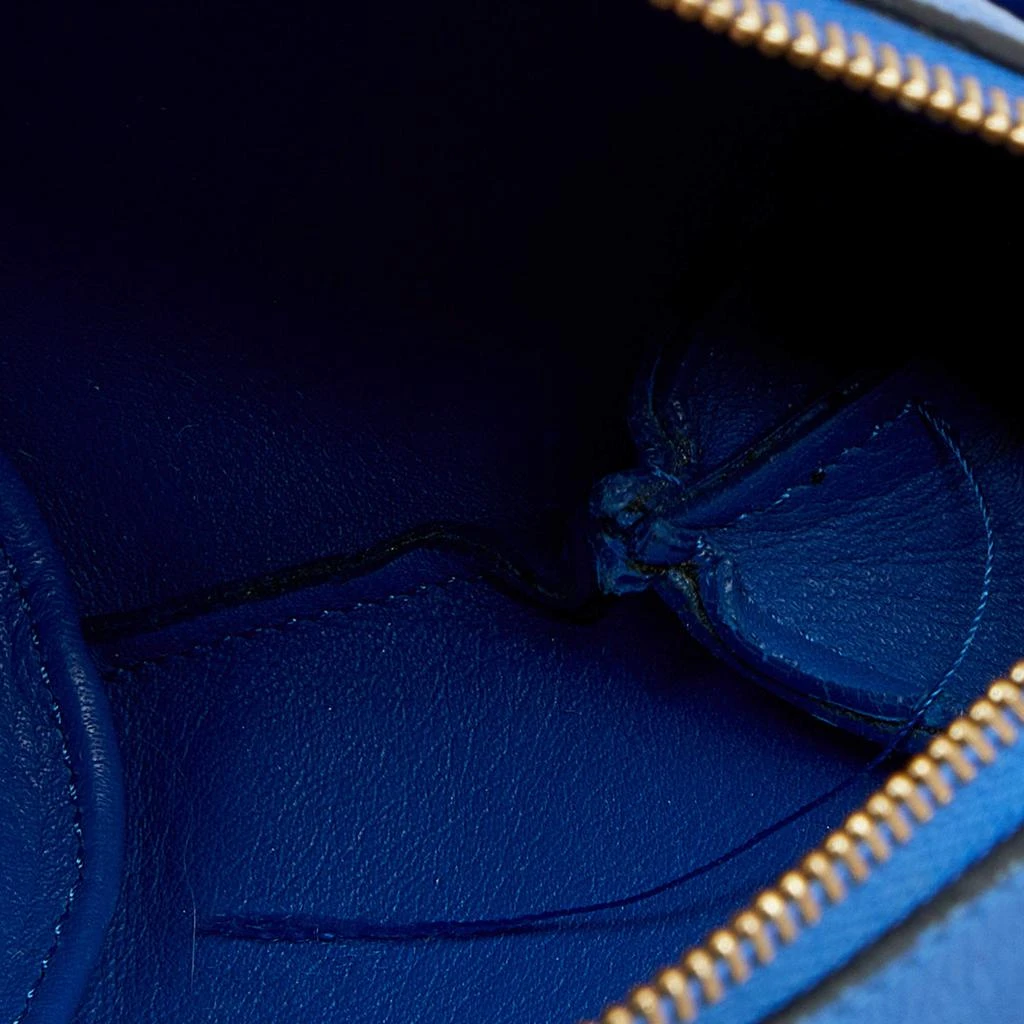 Loewe Blue Leather Elephant Shoulder Bag 商品