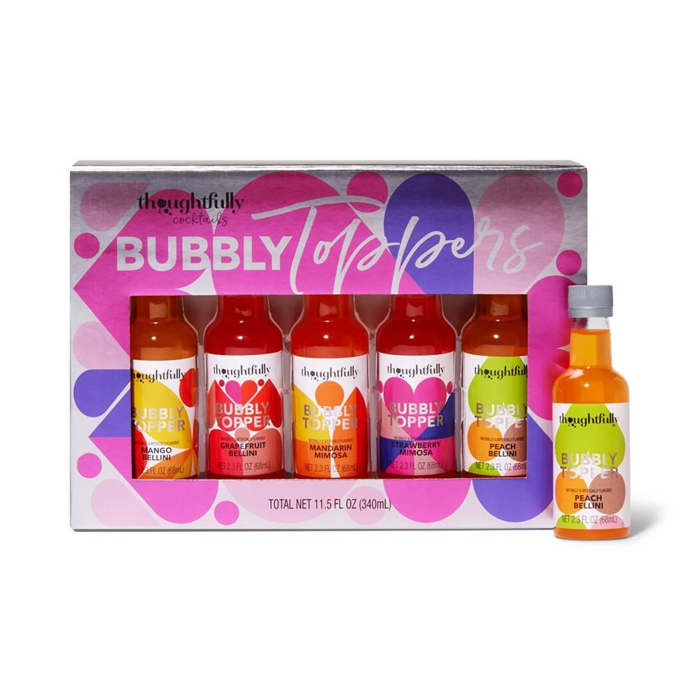 商品Thoughtfully|Cocktails, Champagne Toppers Gift Set, Set of 5 Contains NO Alcohol,价格¥224,第1张图片