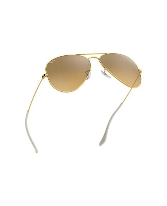 商品Ray-Ban|Ray-Ban Aviator Classic Gold Metal  Unisex Sunglasses RB3025 001/3K 55,价格¥815,第3张图片详细描述