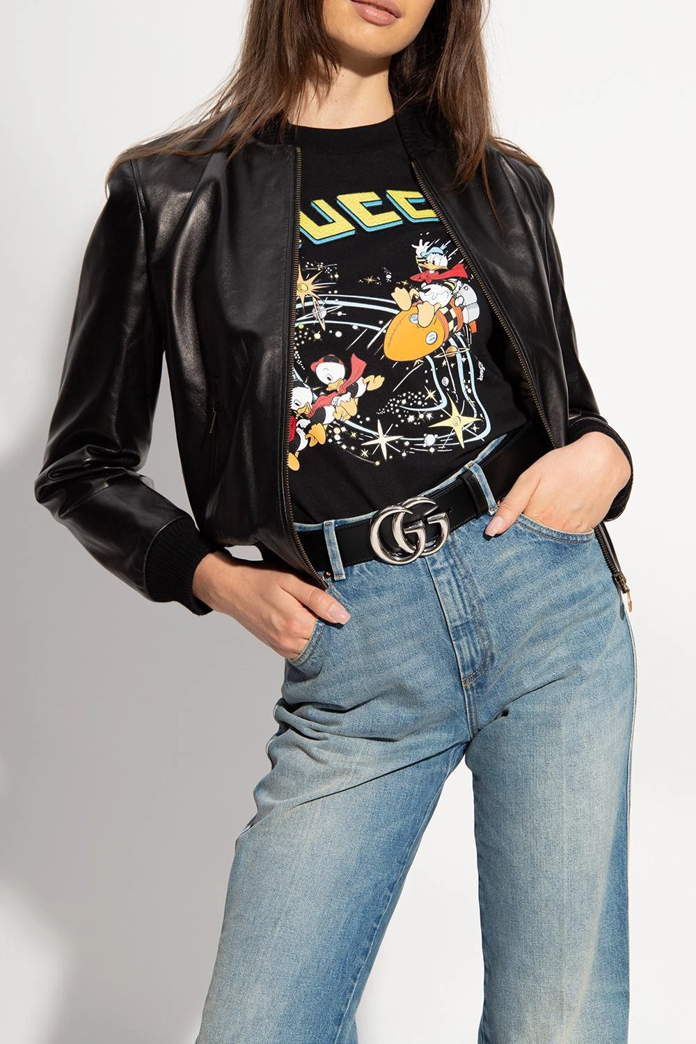 商品【商品预售7天发货】 Gucci|Gucci 女士腰带 4005930YA0P1000 黑色,价格¥3633,第5张图片详细描述