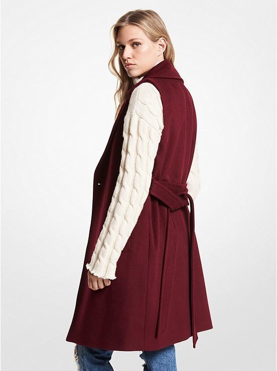 商品Michael Kors|Wool Blend Wrap Vest,价格¥1035,第4张图片详细描述