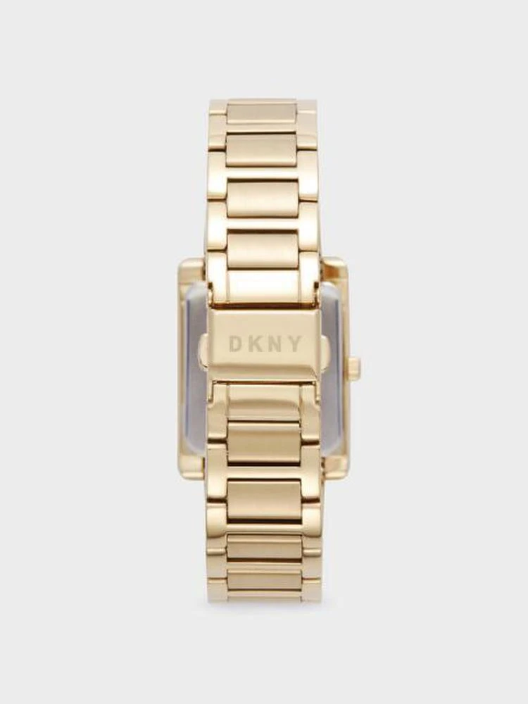 商品DKNY|Gershwin Rectangular Stainless Steel Watch,价格¥984,第3张图片详细描述