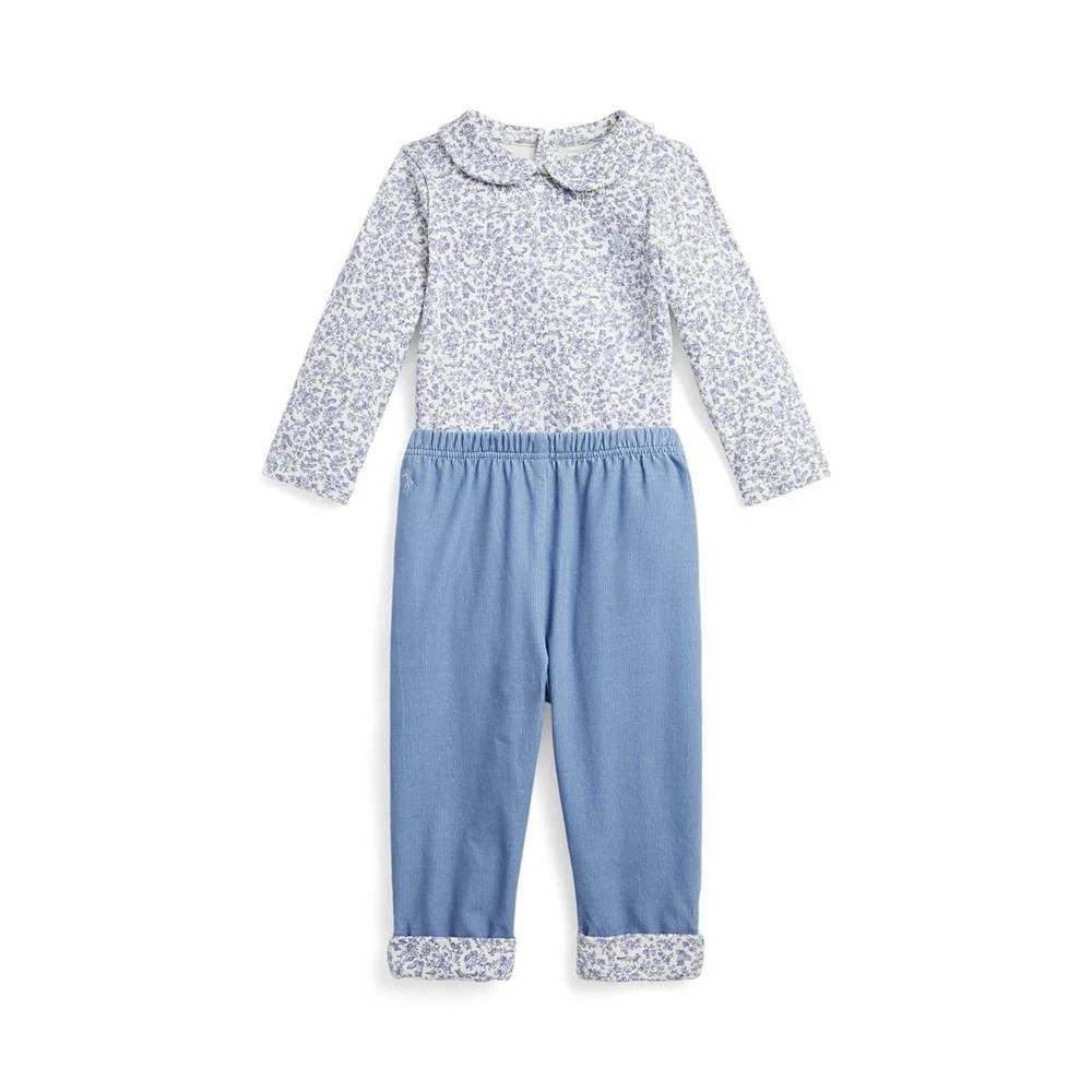 商品Ralph Lauren|Baby Boys Fox Cotton Bodysuit and Corduroy Pants Set,价格¥117,第1张图片