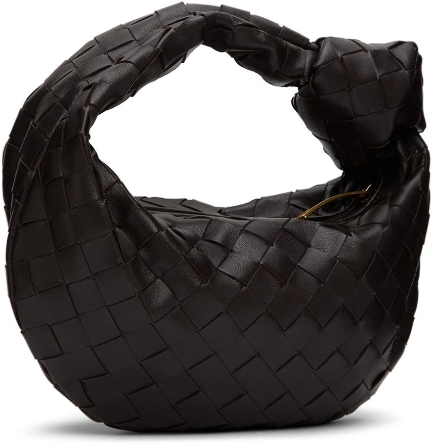 商品Bottega Veneta|黑色迷你 Jodie 单肩包,价格¥24985,第3张图片详细描述