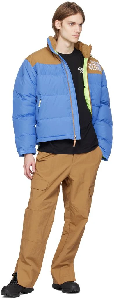 商品The North Face|Blue & Khaki '92 Low-Fi Hi-Tek Nuptse Down Jacket,价格¥2841,第4张图片详细描述