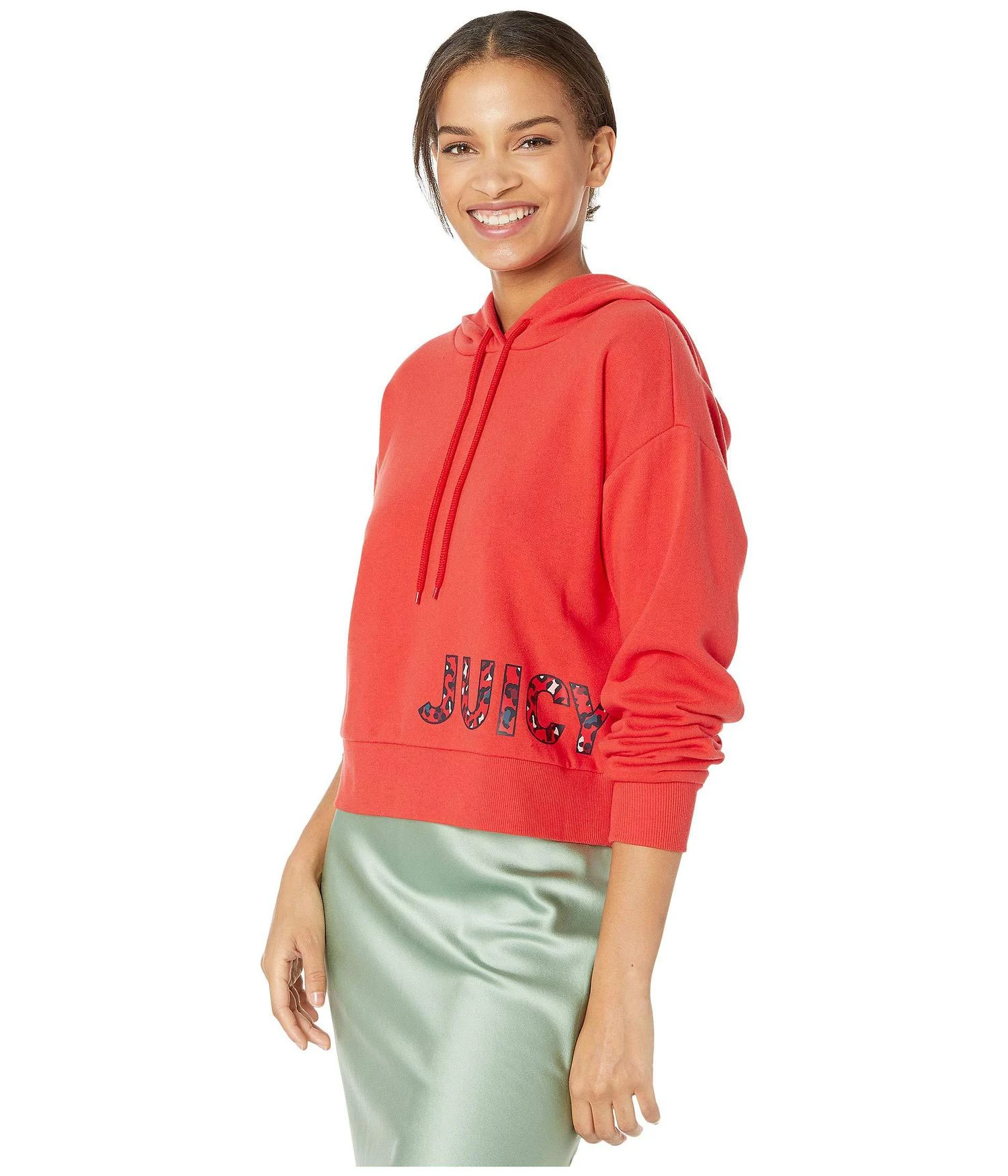 商品Juicy Couture|Juicy Track Fleece Hoodie Pullover,价格¥236,第1张图片