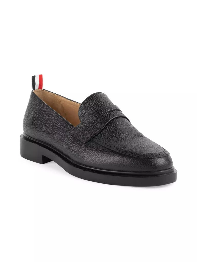 商品Thom Browne|Leather Penny Loafers,价格¥2604,第2张图片详细描述