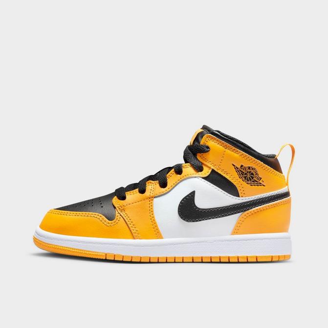 Little Kids' Air Jordan Retro 1 Mid Casual Shoes商品第1张图片规格展示