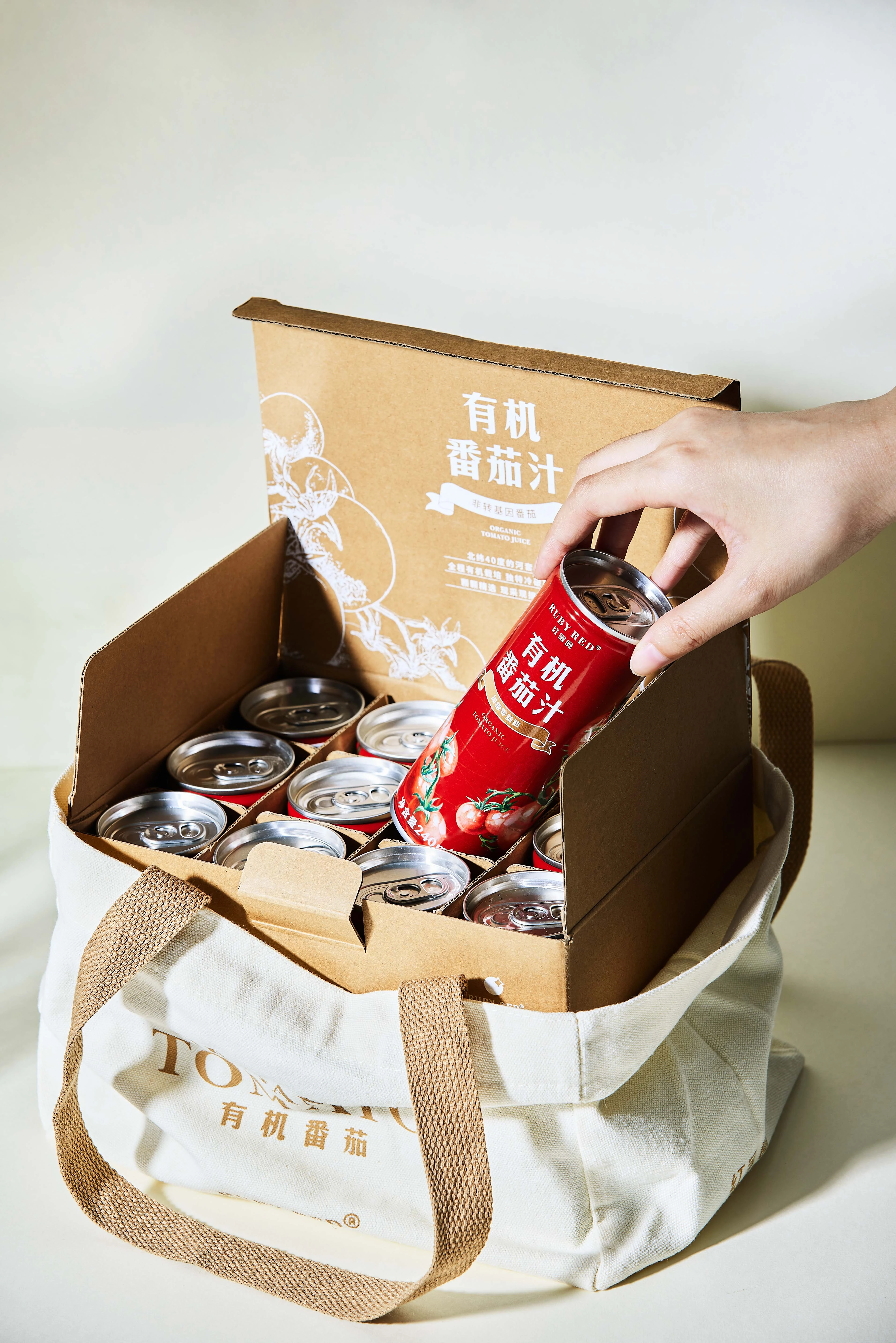RUBY RED红宝食有机番茄汁240ml*12罐加糖零添加 商品