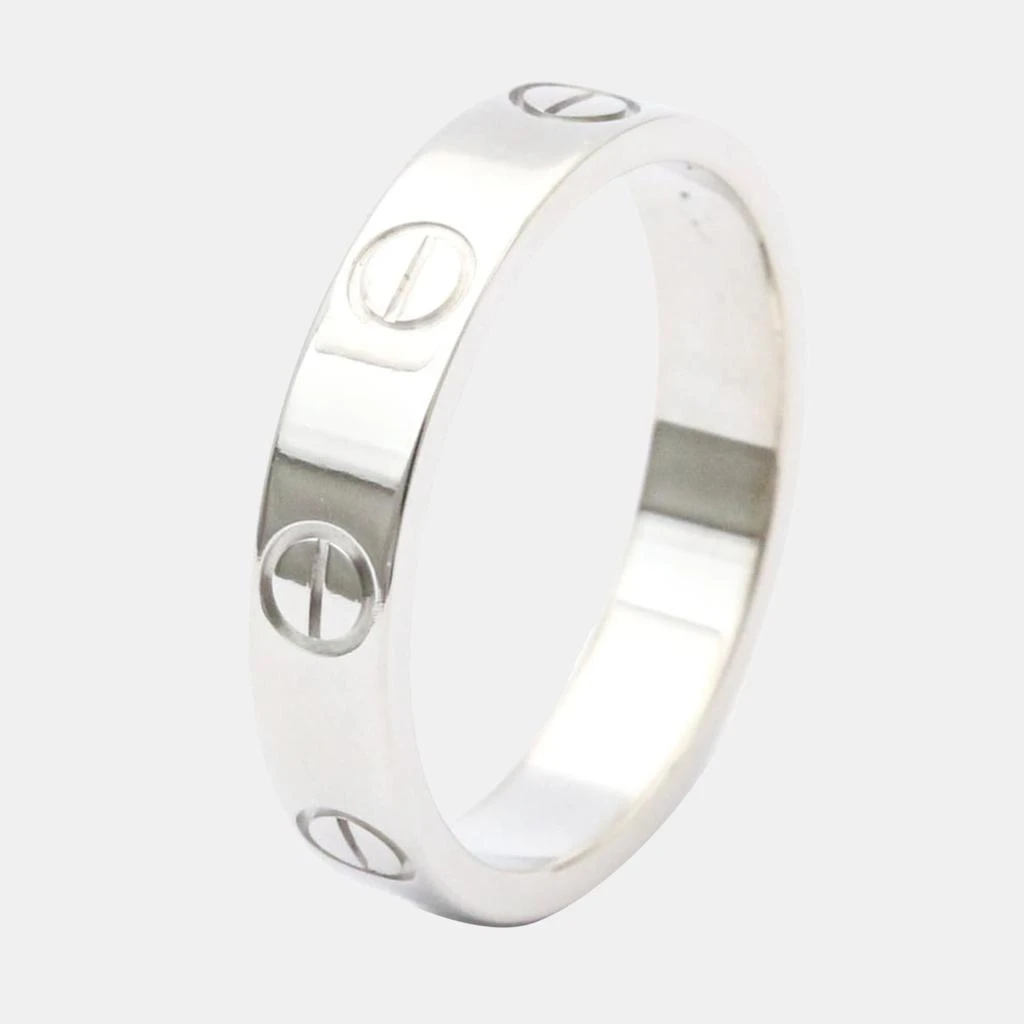 商品[二手商品] Cartier|Cartier Love 18K White Gold Ring EU 50,价格¥5349,第1张图片