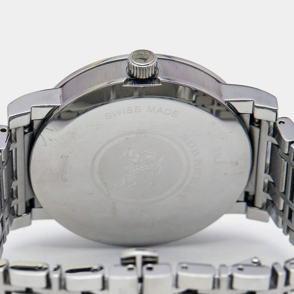 商品[二手商品] Burberry|Burberry Silver Stainless Steel Heritage BU1350 Men's Wristwatch 38 mm,价格¥1287,第4张图片详细描述