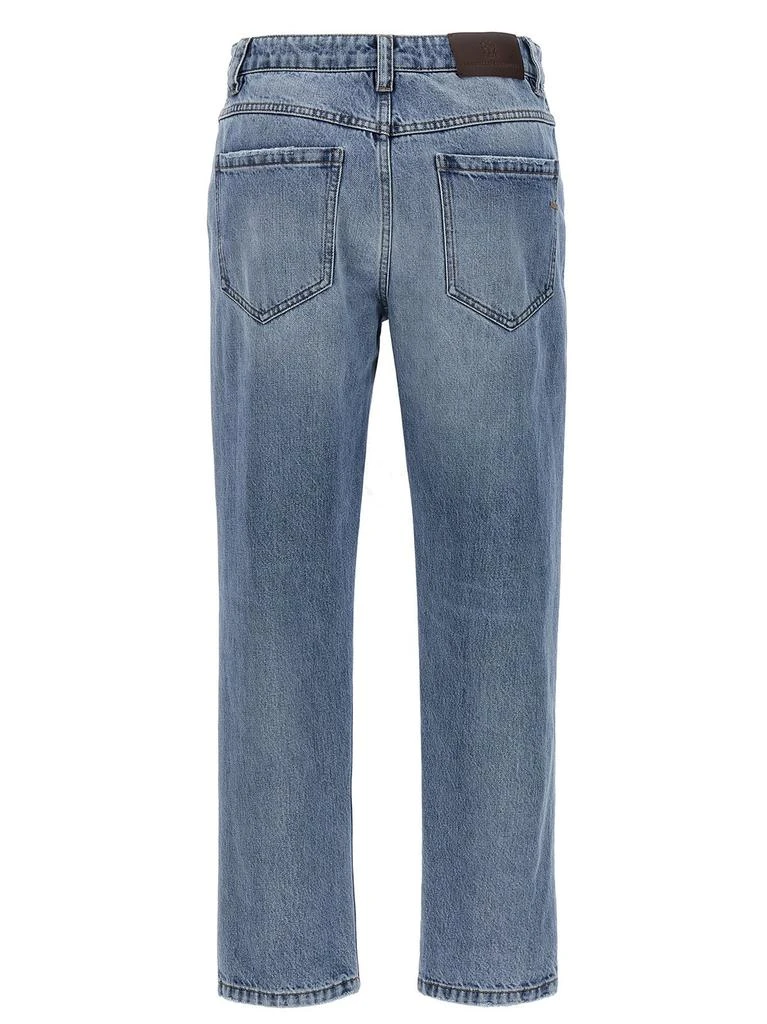 商品Brunello Cucinelli|Brunello Cucinelli Straight-Leg Jeans,价格¥4982,第2张图片详细描述