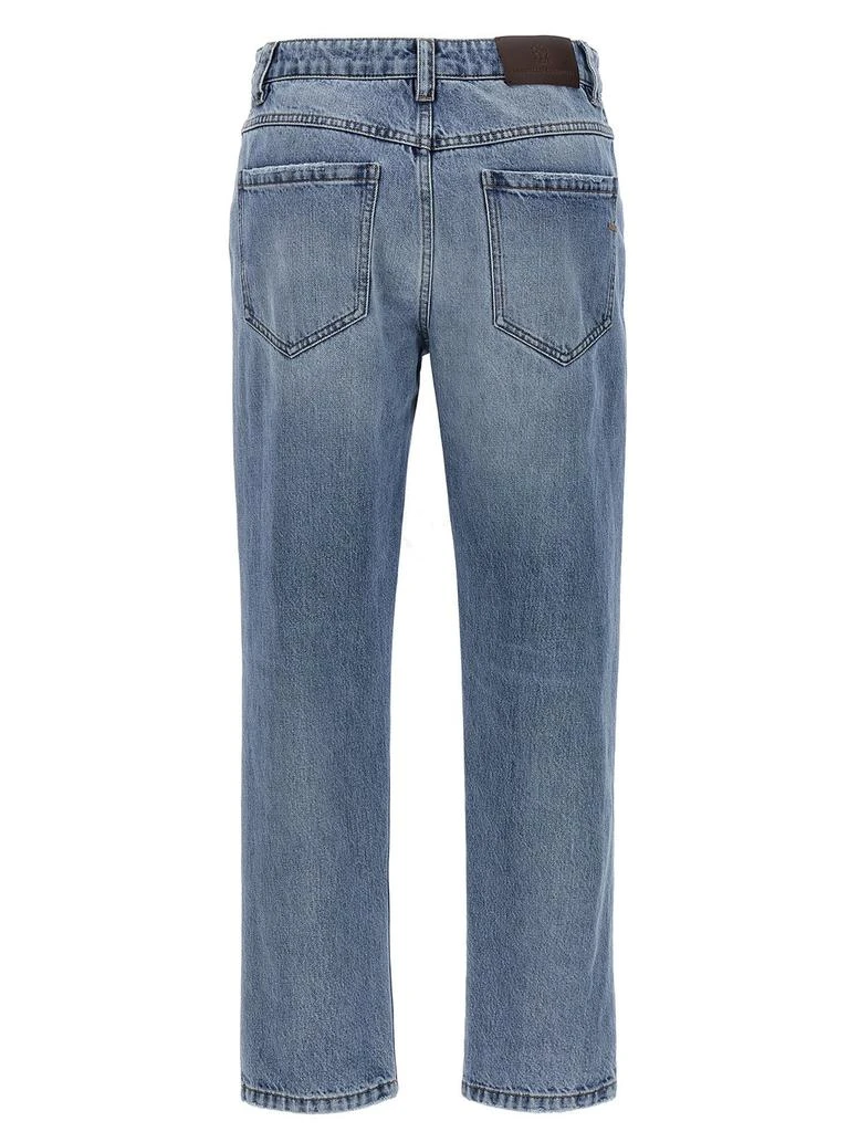 商品Brunello Cucinelli|Brunello Cucinelli Straight-Leg Jeans,价格¥4607,第2张图片详细描述