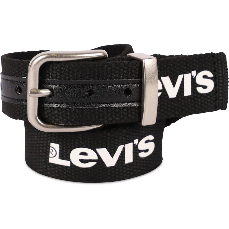 商品Levi's|Logo belt in black,价格¥268,第1张图片