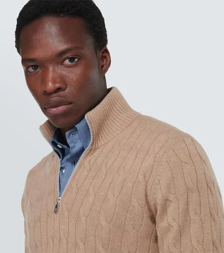 商品Brunello Cucinelli|半拉链羊绒毛衣,价格¥21617,第5张图片详细描述