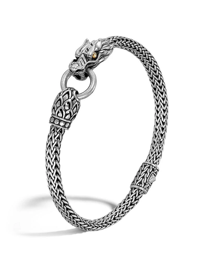 商品John Hardy|John Hardy Naga Gold and Silver Dragon Station Chain Bracelet,价格¥6384,第1张图片