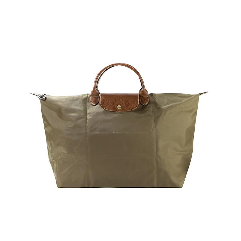 商品[国内直发] Longchamp|珑骧 LONGCHAMP 奢侈品 男士LE PLIAGE系列大号短柄绿色尼龙可折叠手提饺子包 L1624 089 A23,价格¥797,第1张图片