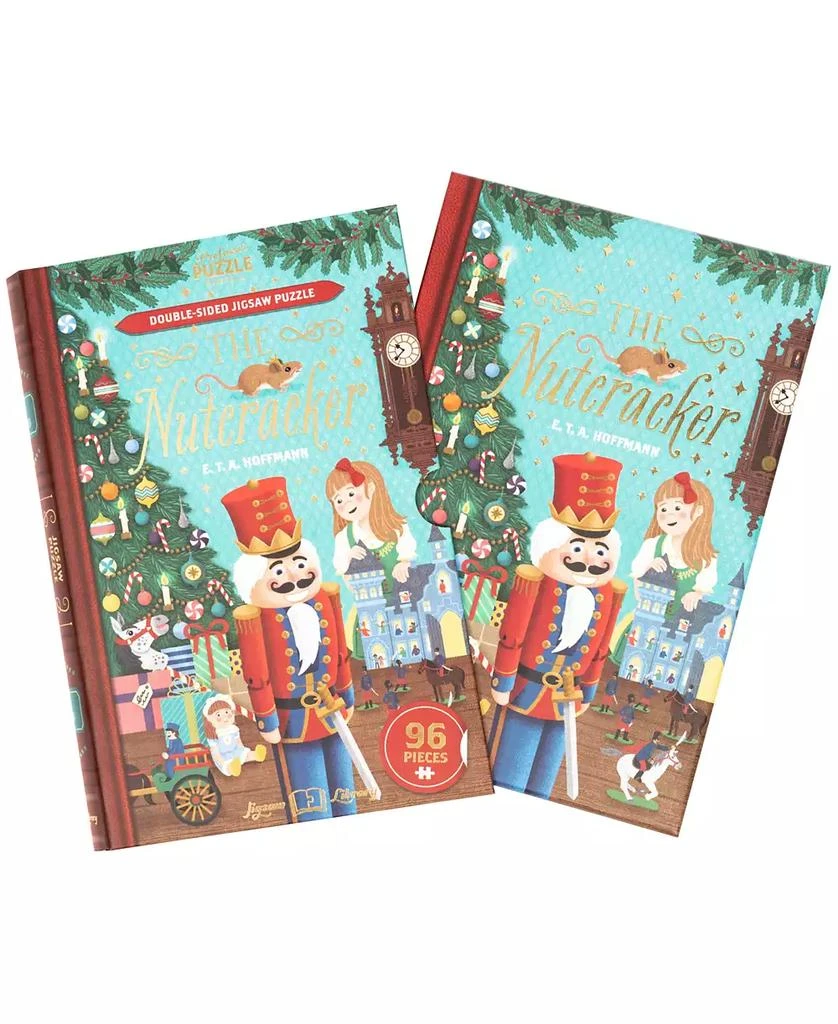 商品University Games|Professor Puzzle E.T.A. Hoffman's the Nutcracker Double-Sided Jigsaw Puzzle, 96 Pieces,价格¥98,第2张图片详细描述