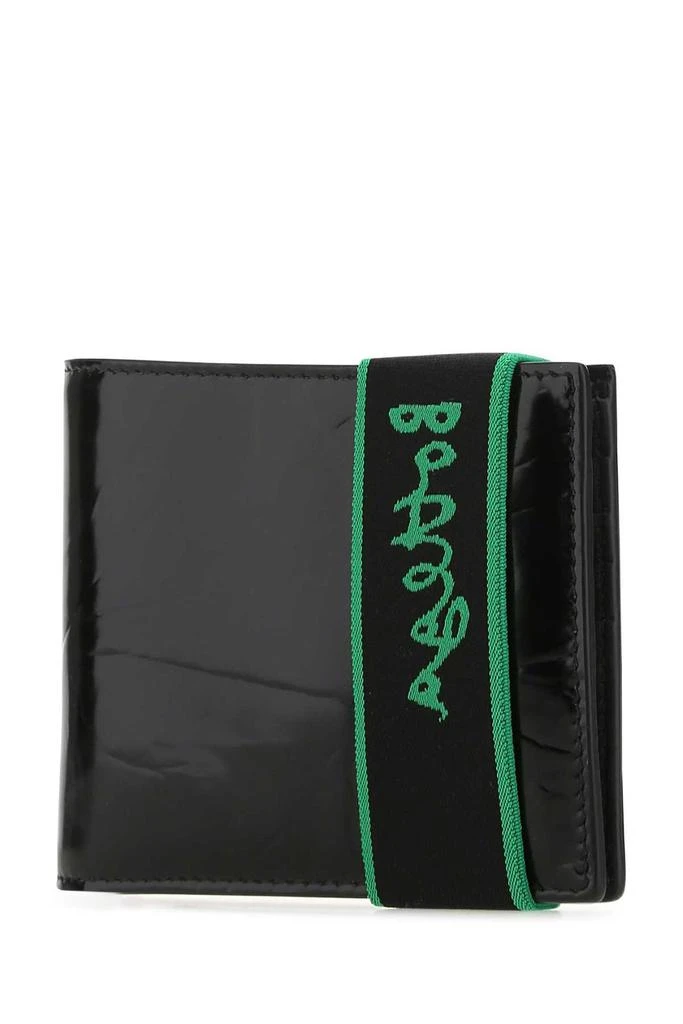 商品Bottega Veneta|Bottega Veneta Elastic Logo Band Bi-Fold Wallet,价格¥3307,第3张图片详细描述