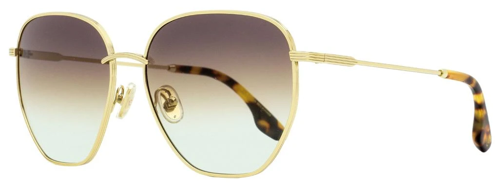 商品Victoria Beckham|Victoria Beckham Women's Tea Cup Sunglasses VB219S 730 Gold/Tortoise 60mm,价格¥739,第1张图片
