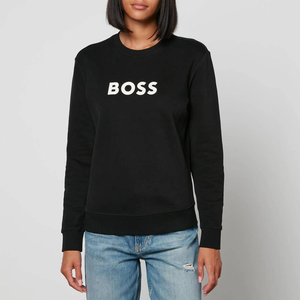 商品Hugo Boss|BOSS Women's Elaboss Sweatshirt - Black,价格¥398,第1张图片