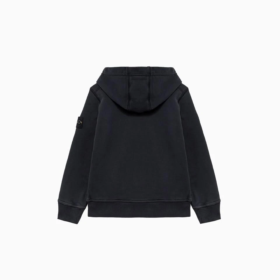 商品Stone Island Junior|Hooded Sweatshirt In Cotton,价格¥1176,第2张图片详细描述