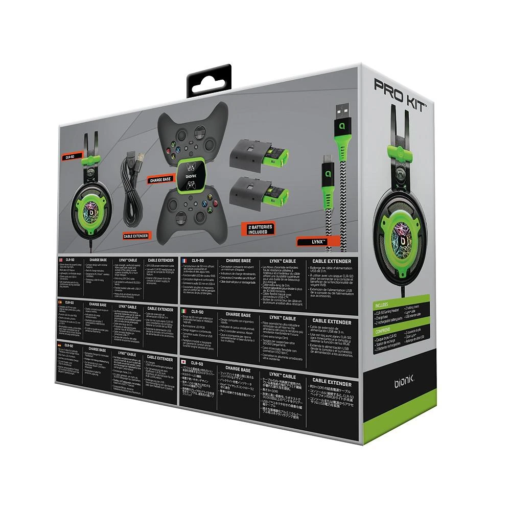商品Bionik|CLOSEOUT! dreamGEAR Pro Kit For Xbox Series™ X/S,价格¥479,第3张图片详细描述