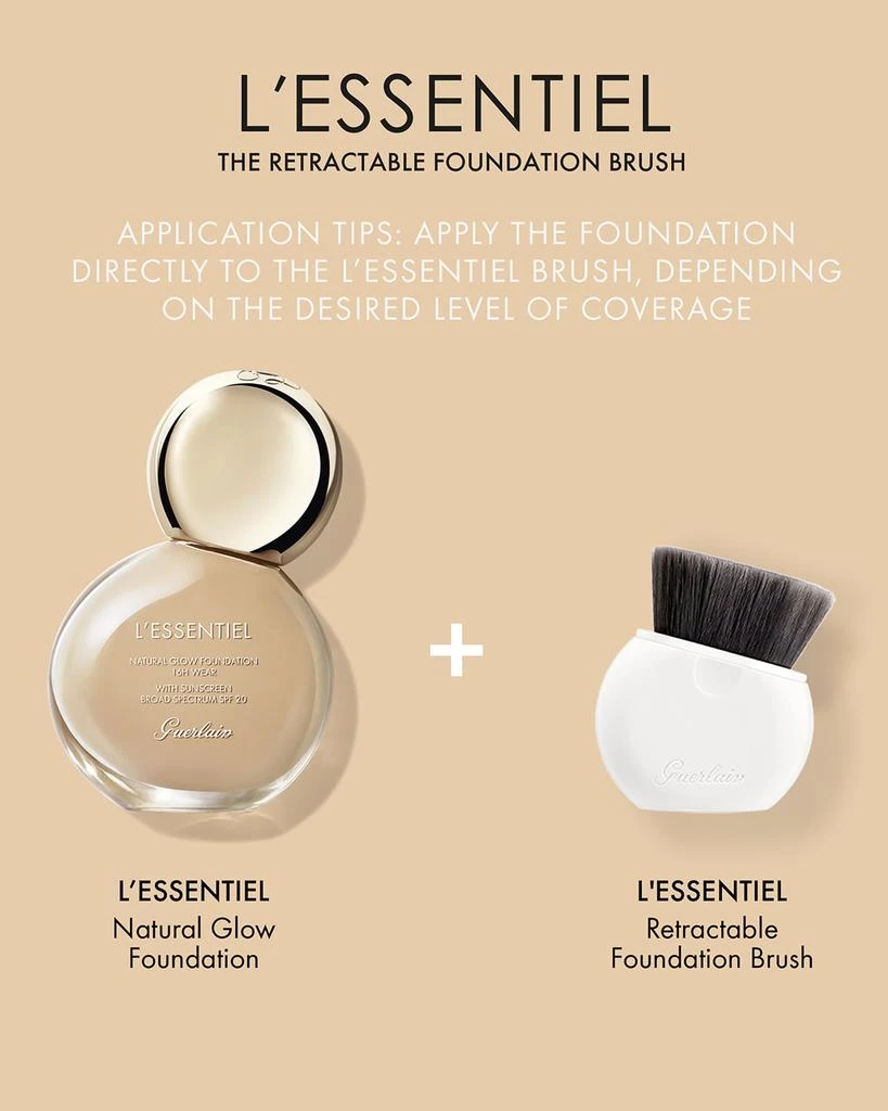 商品Guerlain|L'Essentiel Retractable Foundation Brush,价格¥387,第5张图片详细描述
