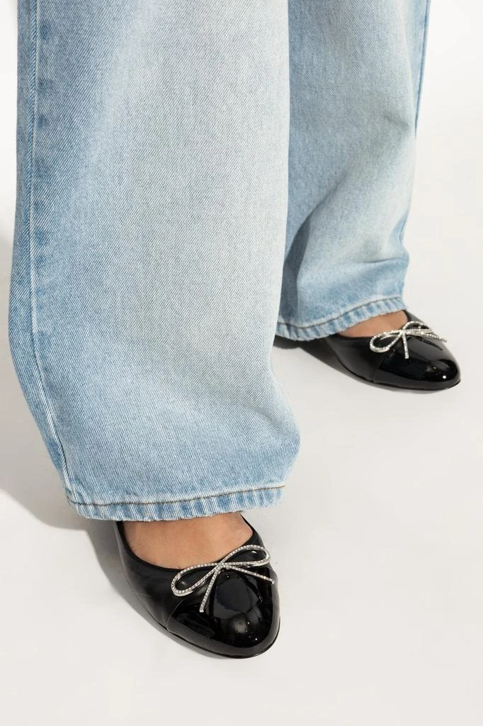 商品Sophia Webster|Sophia Webster Crystal Bow Flats,价格¥1951,第2张图片详细描述
