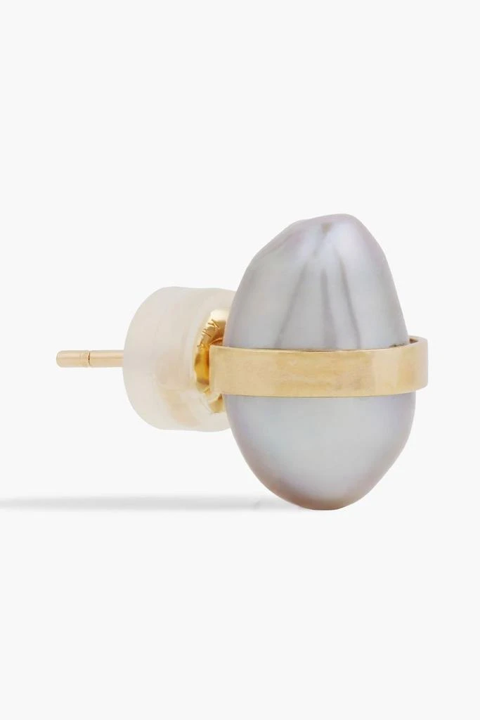 商品MELISSA JOY MANNING|14-karat gold pearl earrings,价格¥2346,第3张图片详细描述