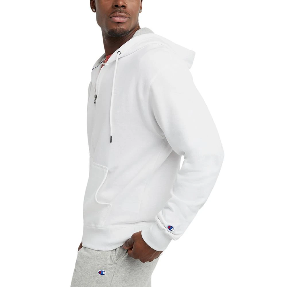 商品CHAMPION|Champion Men's Powerblend Fleece Zip 连帽衫,价格¥435,第3张图片详细描述