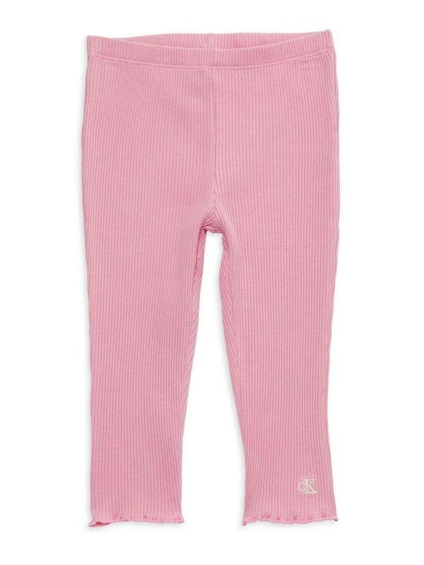 商品Calvin Klein|Little Girl's 2-Piece Striped Top & Capri Leggings Set,价格¥114,第3张图片详细描述