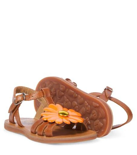 Plagette Big Flo皮革凉鞋 商品