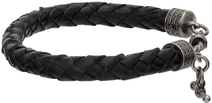 商品Yves Saint Laurent|Black Victorian T-Bar Bracelet,价格¥1945,第5张图片详细描述