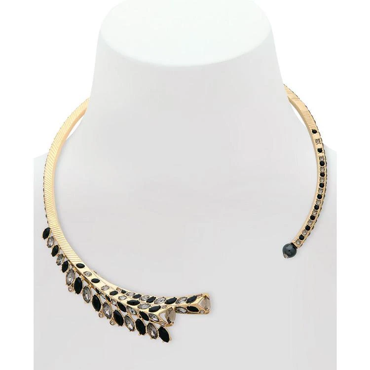 商品Givenchy|Gold-Tone Multi-Crystal Hard Collar Necklace,价格¥722,第2张图片详细描述