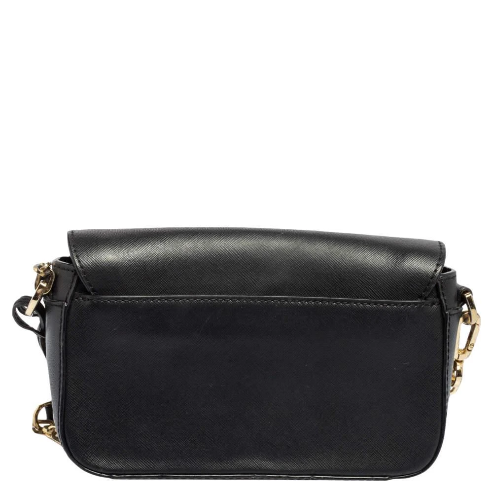 商品[二手商品] Tory Burch|Tory Burch Black Leather Robinson Crossbody Bag,价格¥1228,第4张图片详细描述