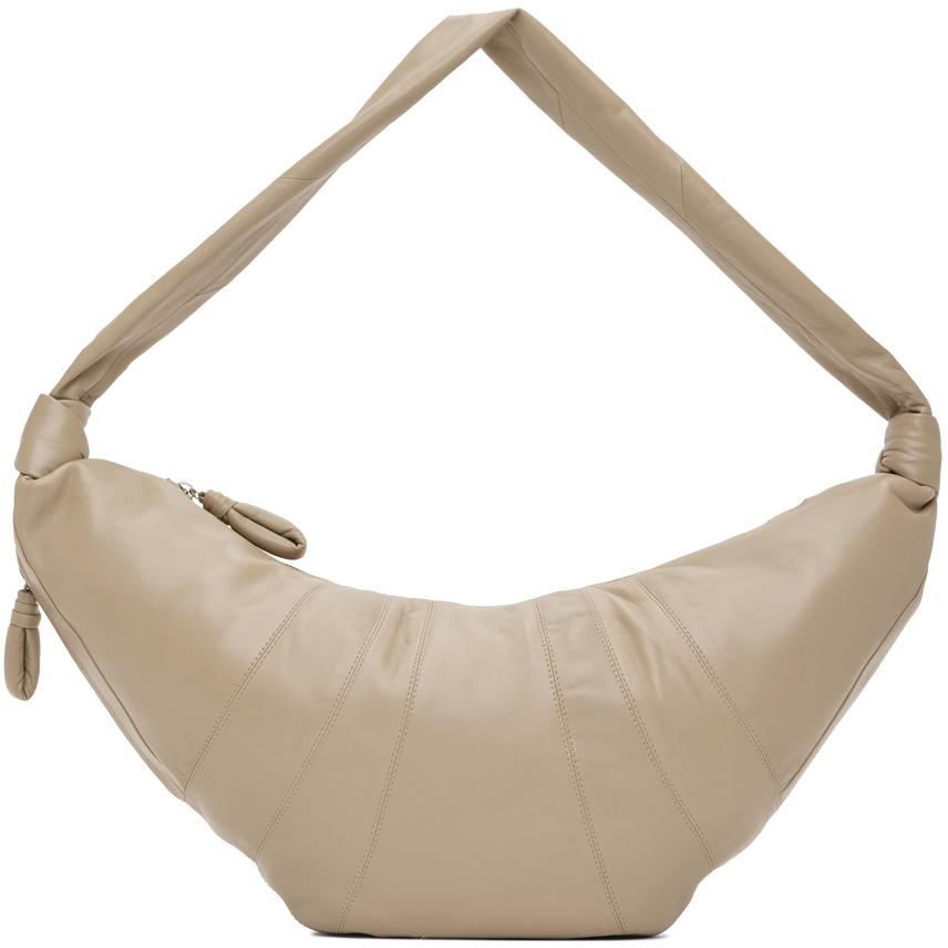 Taupe Large Croissant Shoulder Bag商品第4张图片规格展示
