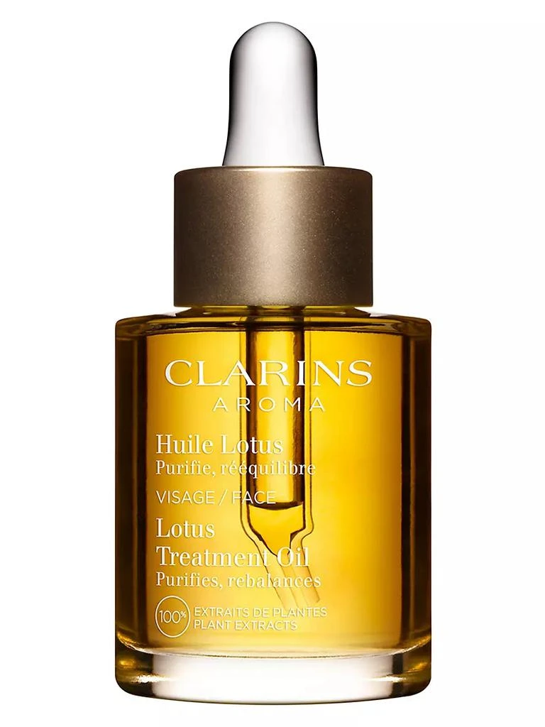 商品Clarins|Lotus Balancing & Hydrating Face Treatment Oil,价格¥491,第1张图片