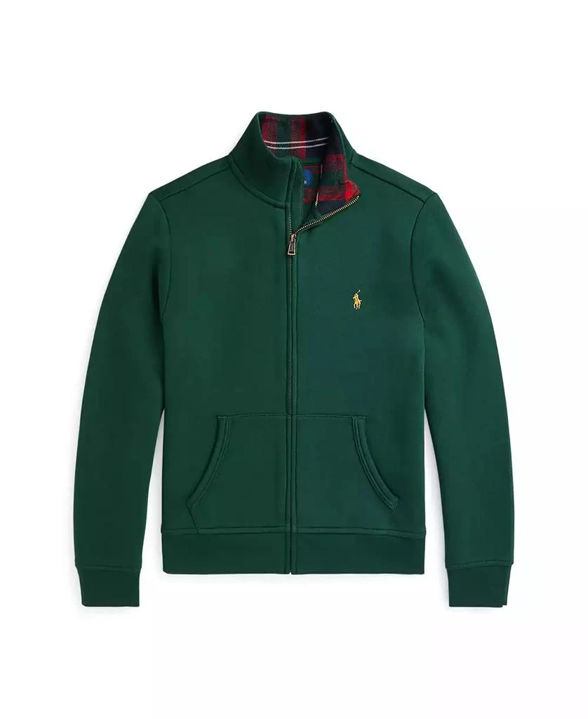 商品Ralph Lauren|Big Boys Brushed Fleece Full-Zip Sweatshirt,价格¥395,第1张图片