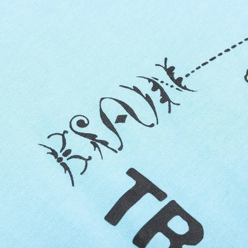 商品Brain Dead|Brain Dead Trance Formation T-Shirt - Light Blue,价格¥399,第6张图片详细描述