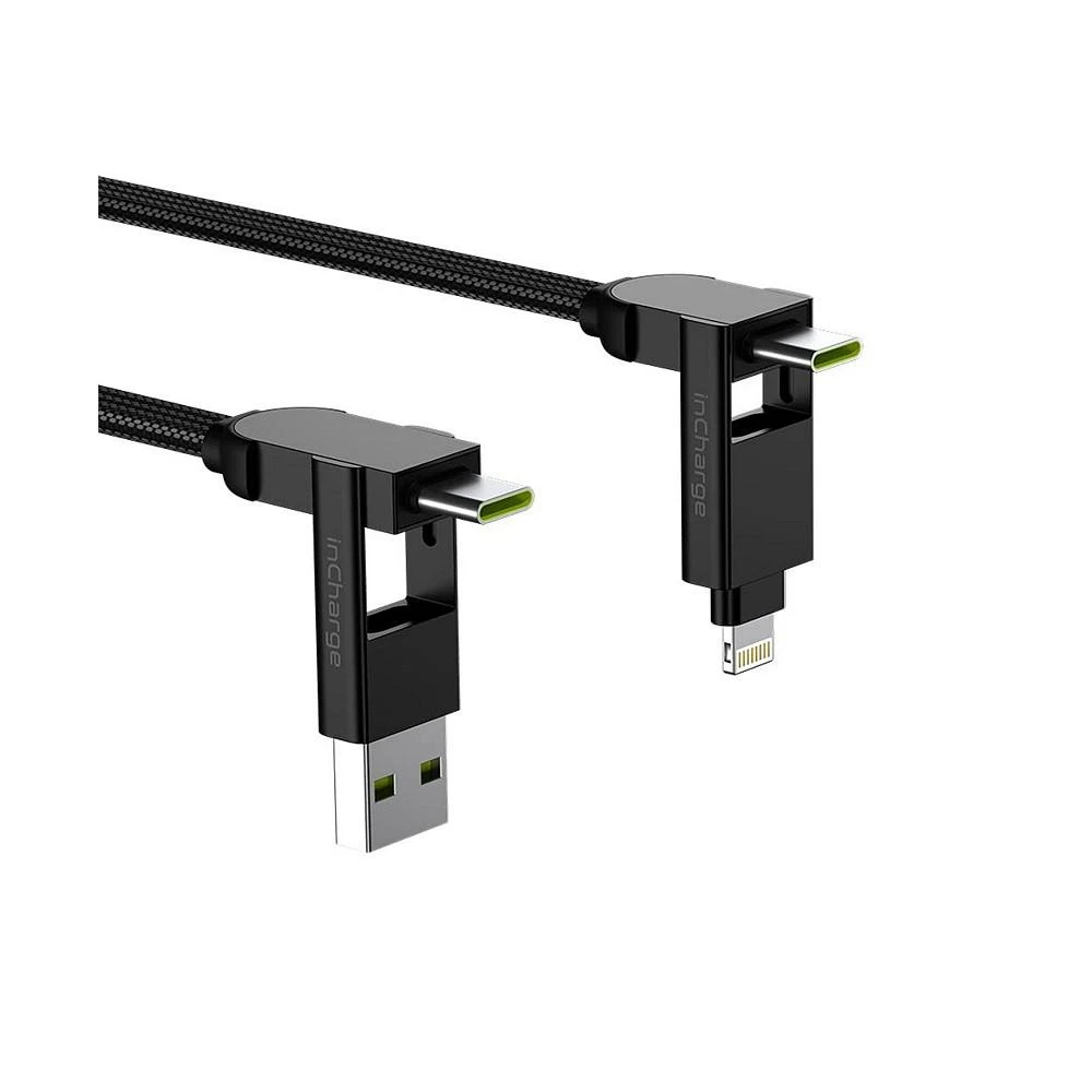 商品Wasserstein|inCharge X Max - The 100W Extra Long Cable for Home and Travel, 5ft/1.5m Charging USB/USB-C/Micro USB/Lightning Cables for All of Your Devices,价格¥253,第2张图片详细描述